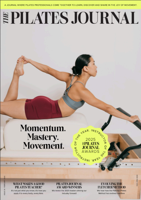Fletcher Pilates is honored to be featured in The Pilates Journal (2025) in the article: Fletcher Pilates – Evolved from the Source: “We Are Both Classical & Contemporary.”